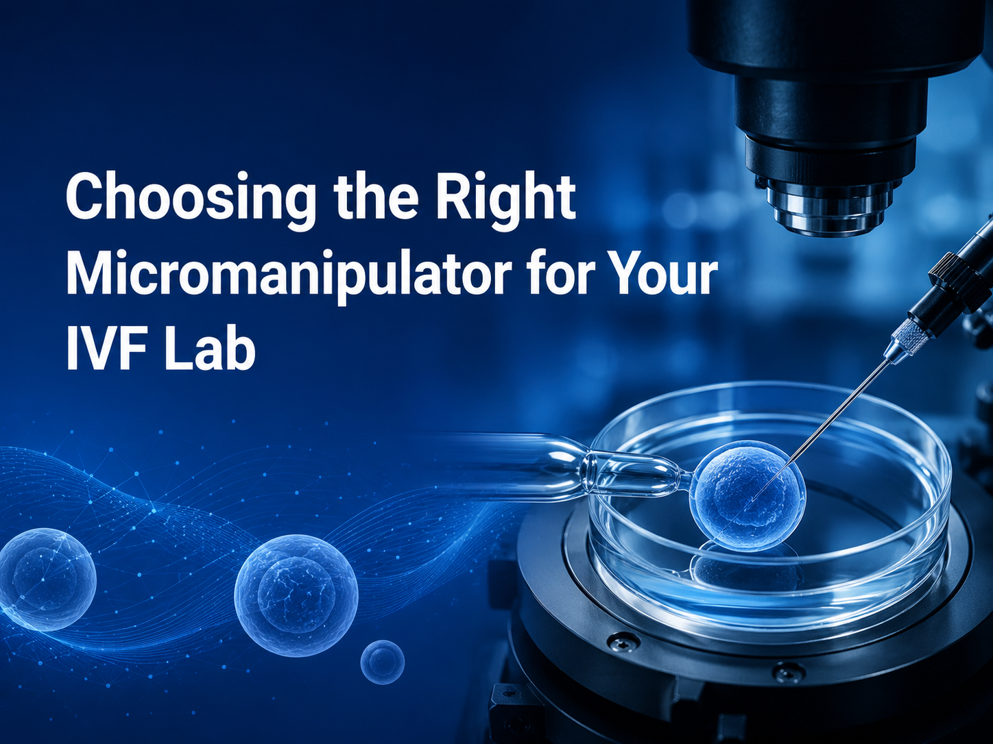 Choosing the Right Micromanipulator for Your IVF Lab